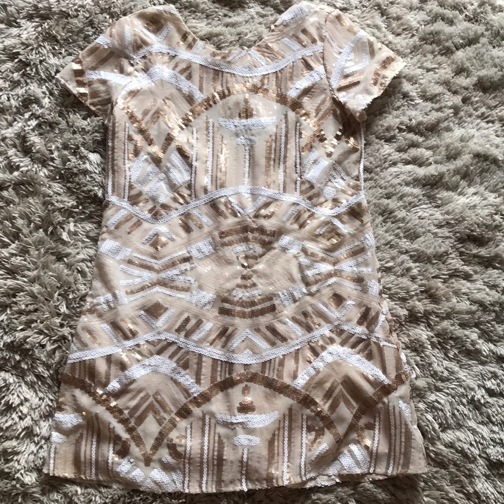 Mumu sequin dress